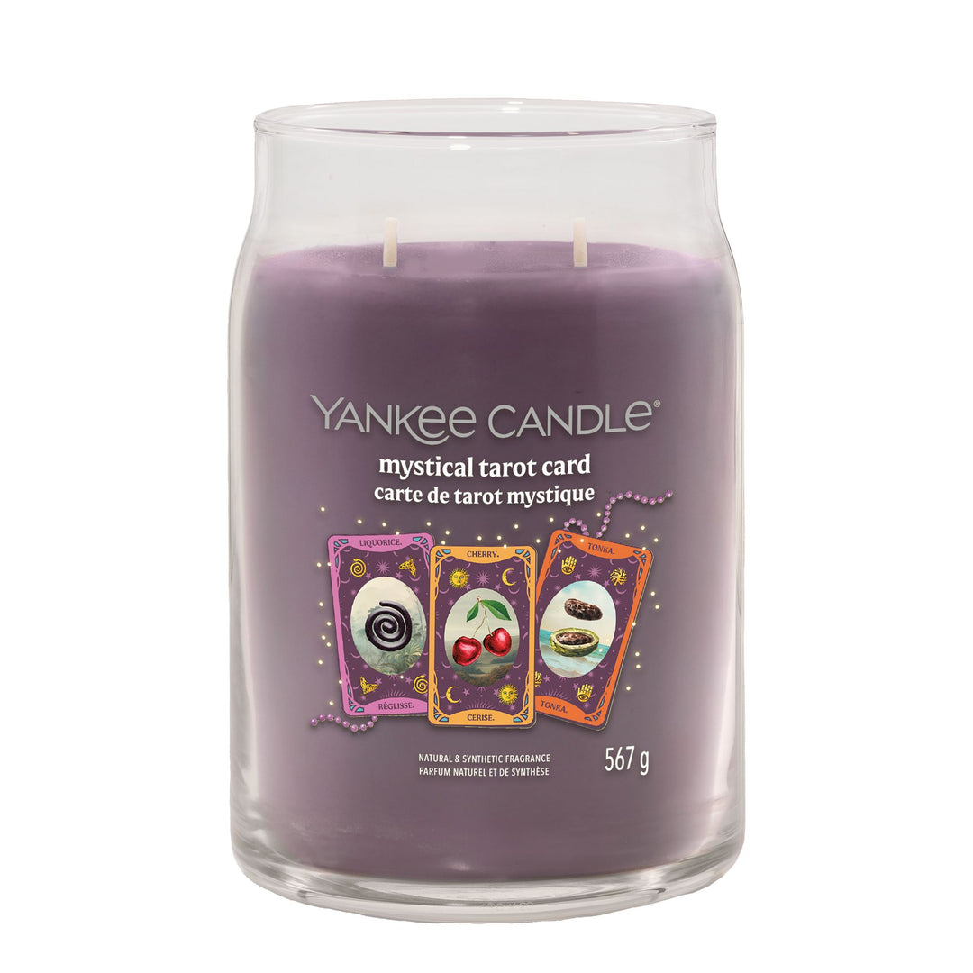 Mystical Tarot Card Signature Large Jar by Yankee Candle