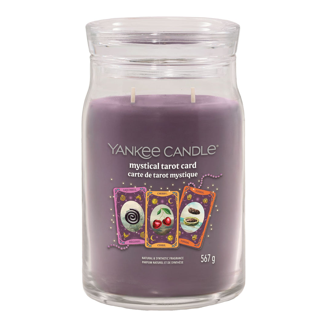 Mystical Tarot Card Signature Large Jar by Yankee Candle