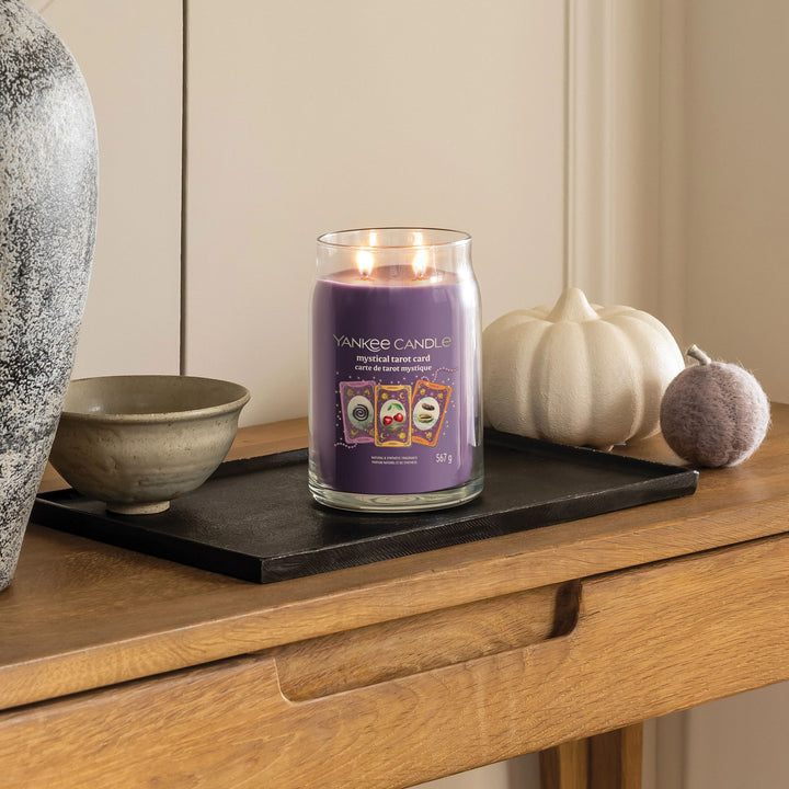 Mystical Tarot Card Signature Large Jar by Yankee Candle