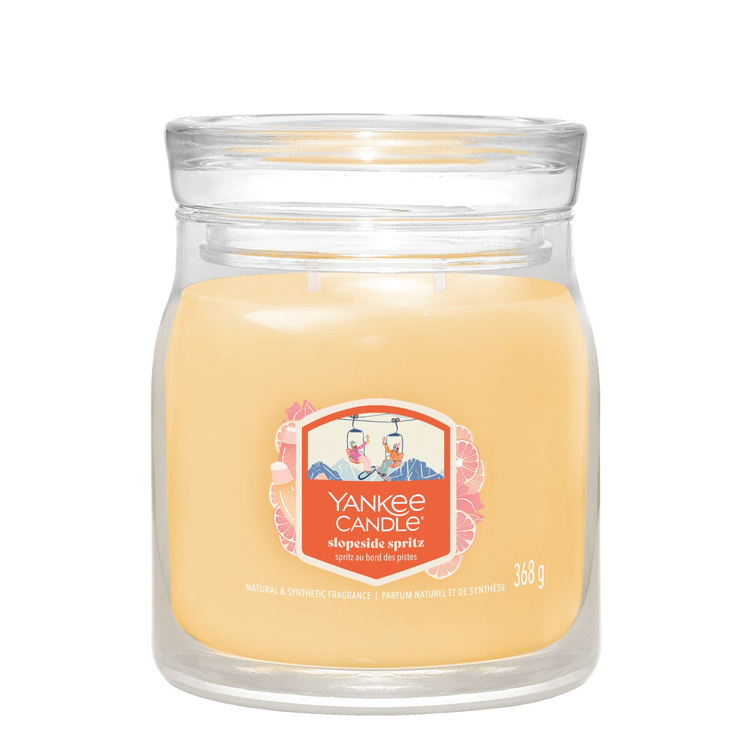 Slopeside Spritz Signature Medium Jar by Yankee Candle