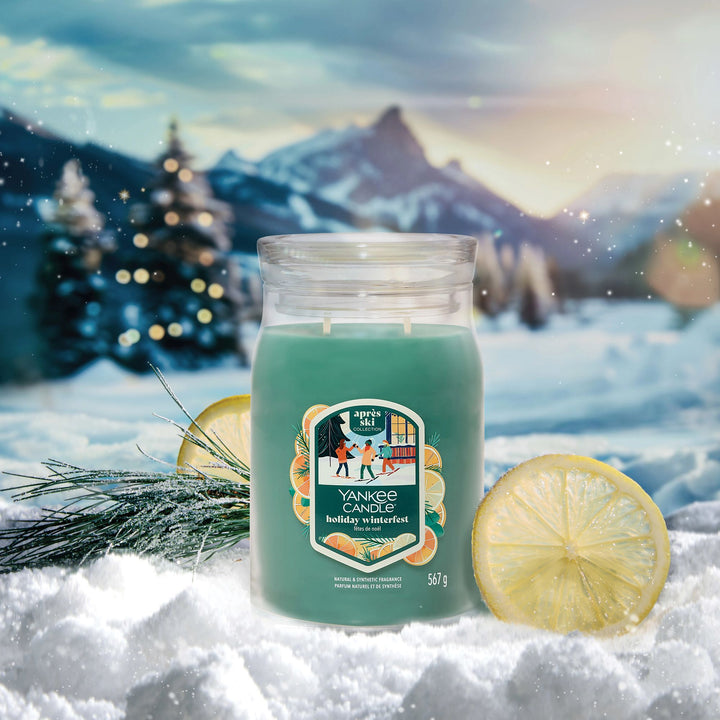 Holiday Winterfest Signature Large Jar by Yankee Candle