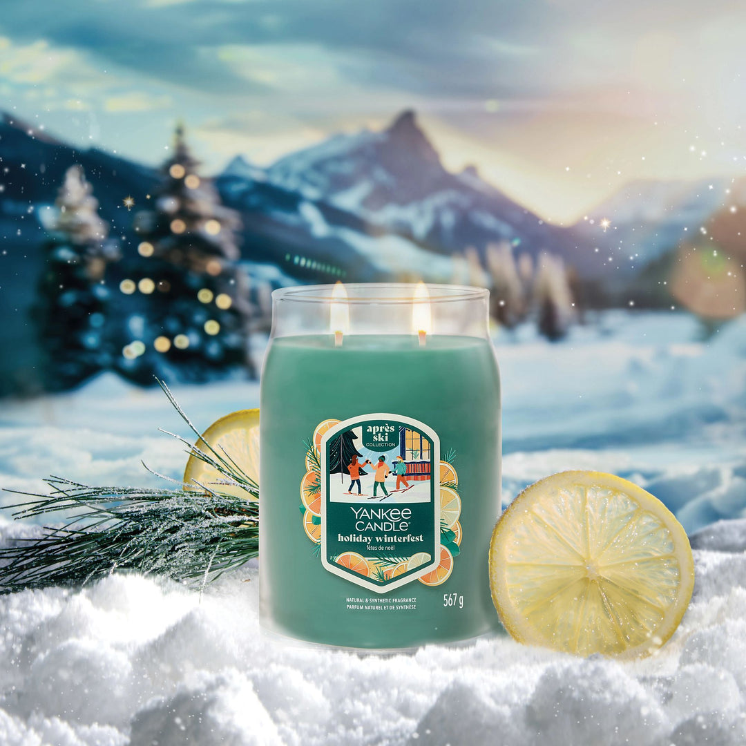 Holiday Winterfest Signature Large Jar by Yankee Candle