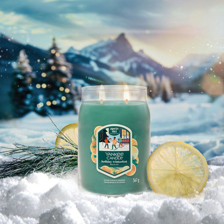 Holiday Winterfest Signature Large Jar by Yankee Candle