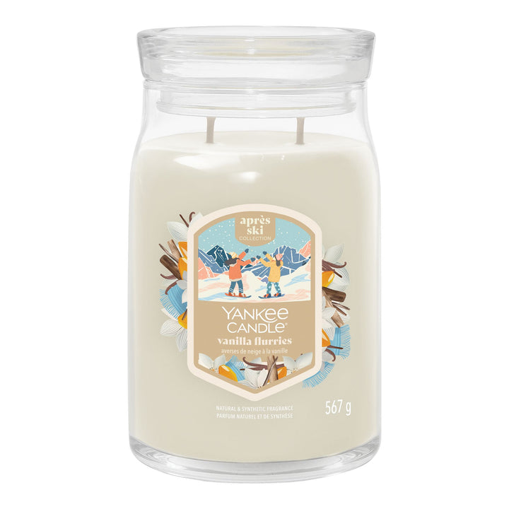 Vanilla Flurries Signature Large Jar by Yankee Candle