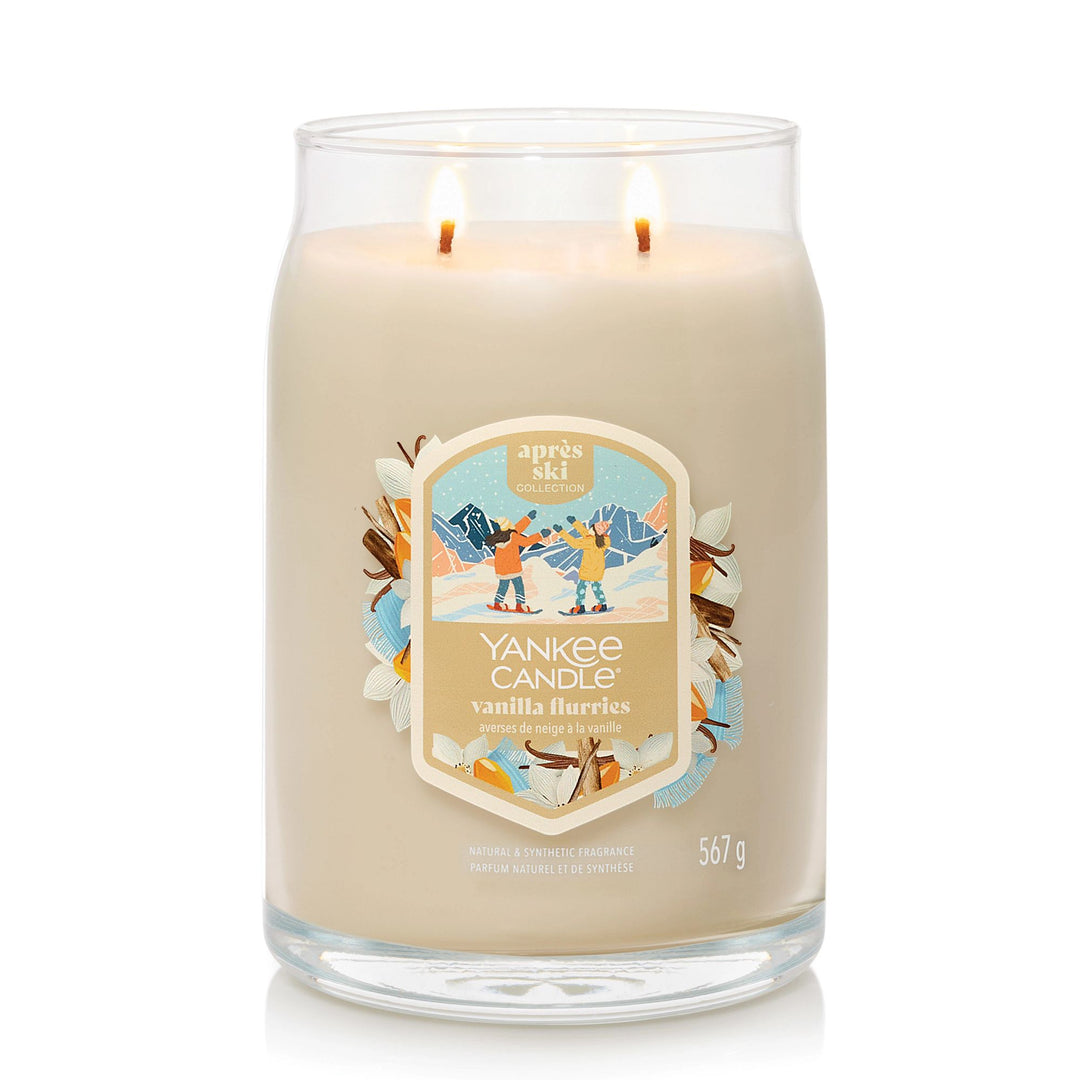 Vanilla Flurries Signature Large Jar by Yankee Candle