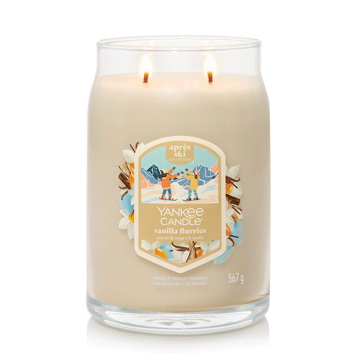 Vanilla Flurries Signature Large Jar by Yankee Candle