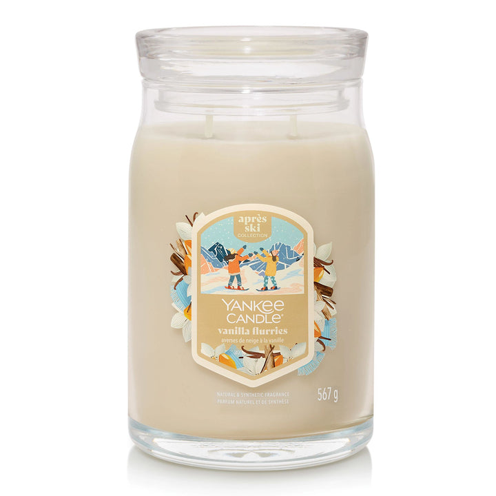 Vanilla Flurries Signature Large Jar by Yankee Candle