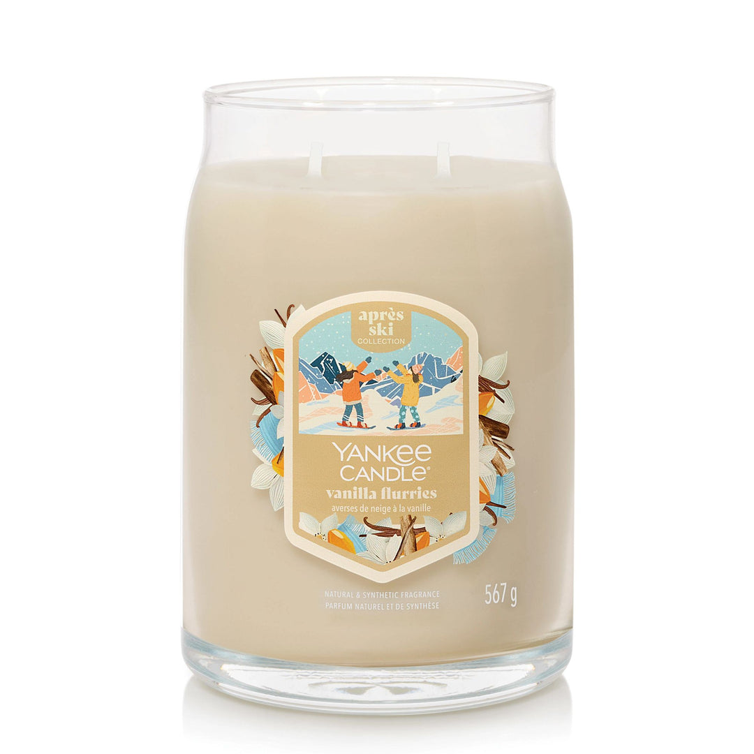 Vanilla Flurries Signature Large Jar by Yankee Candle