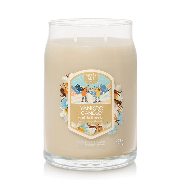 Vanilla Flurries Signature Large Jar by Yankee Candle