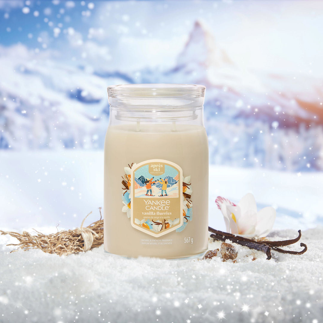 Vanilla Flurries Signature Large Jar by Yankee Candle
