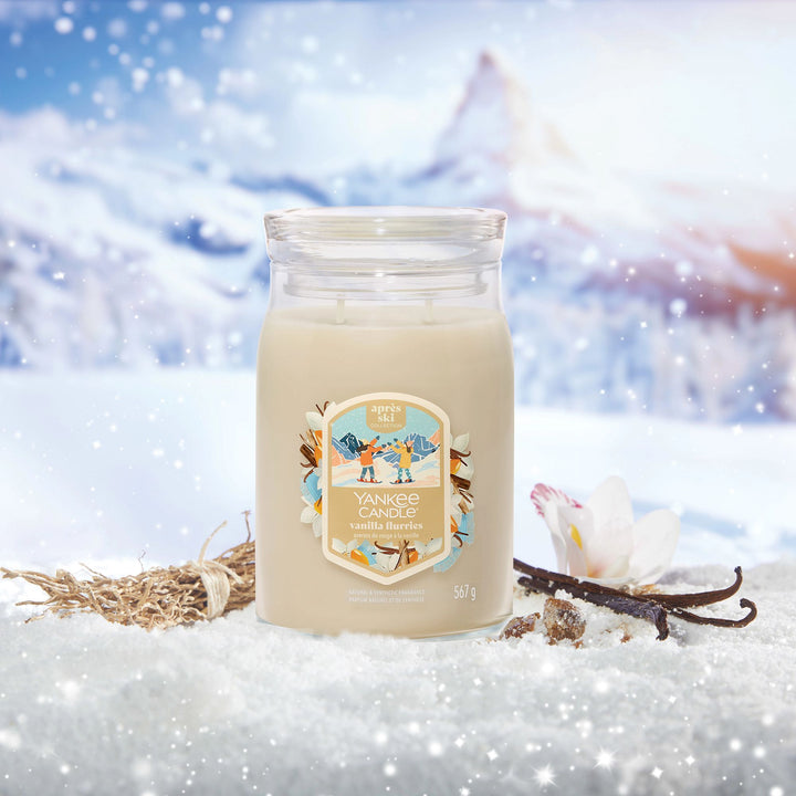 Vanilla Flurries Signature Large Jar by Yankee Candle