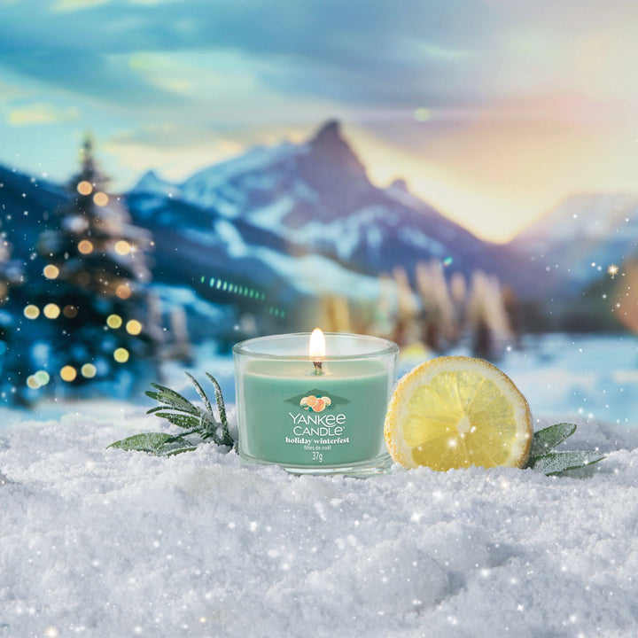 Holiday Winterfest Signature Filled Votive by Yankee Candle