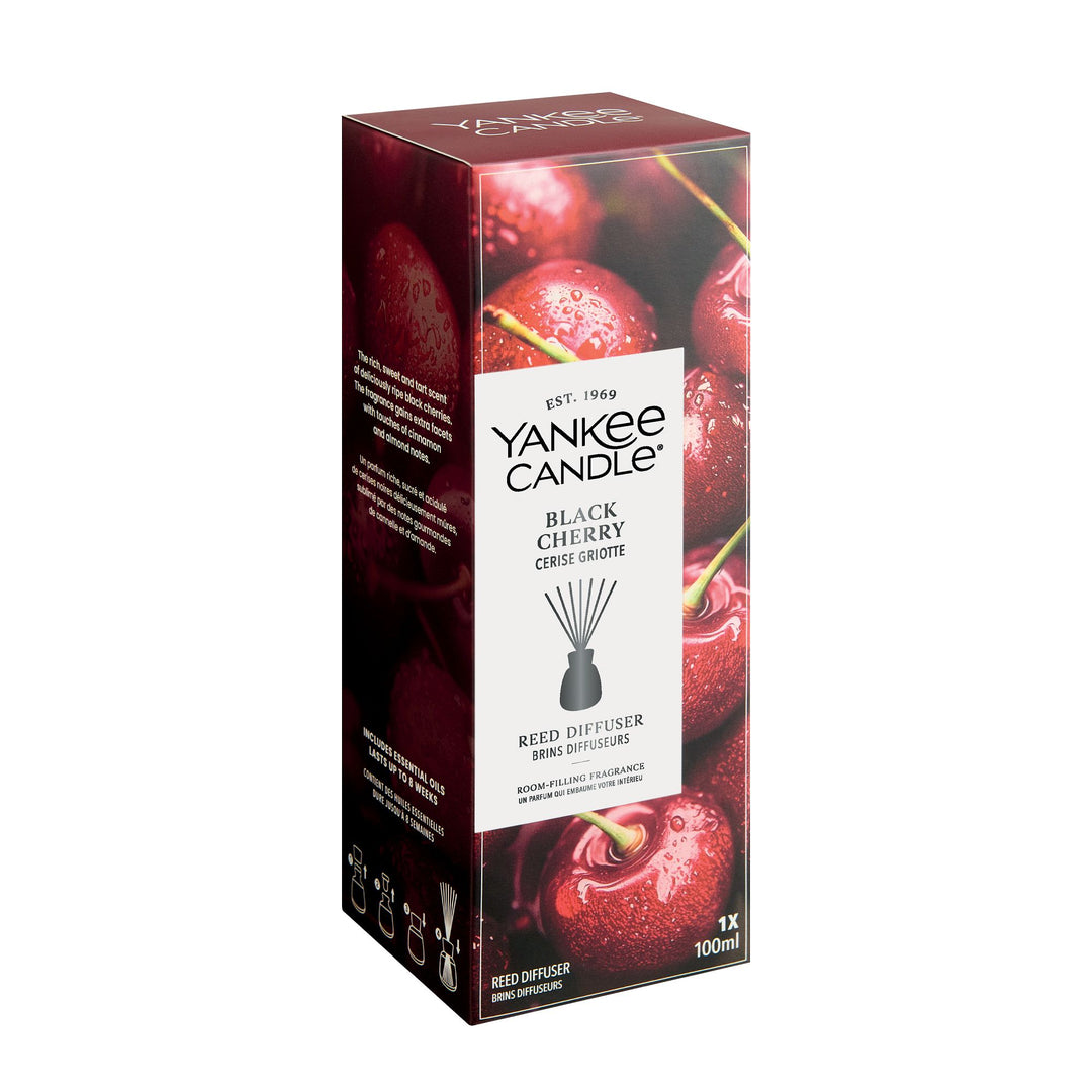 Black Cherry Reed Diffuser 100ml by Yankee Candle