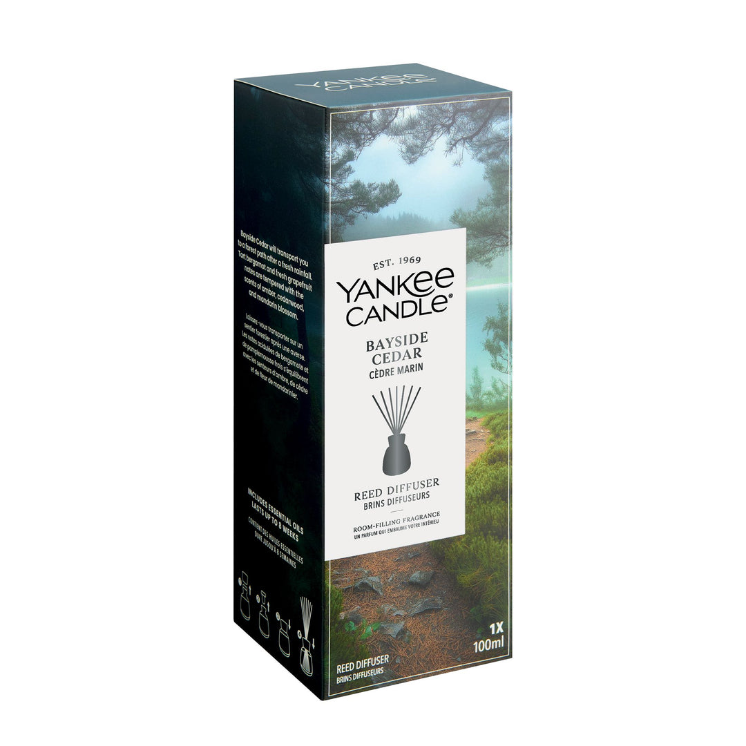 Bayside Cedar Reed Diffuser 100ml by Yankee Candle
