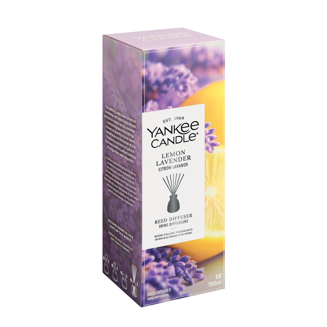 Lemon Lavender Reed Diffuser 100ml by Yankee Candle