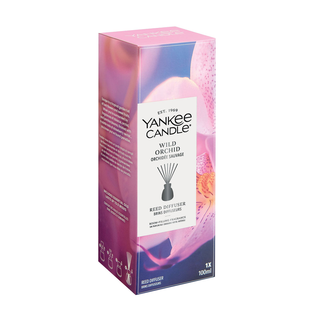 Wild Orchid Reed Diffuser 100ml by Yankee Candle