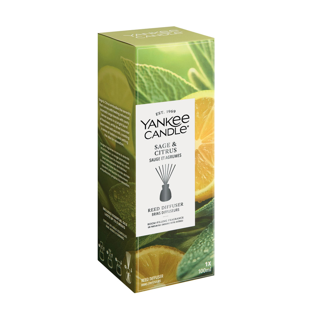 Sage & Citrus Reed Diffuser 100ml by Yankee Candle