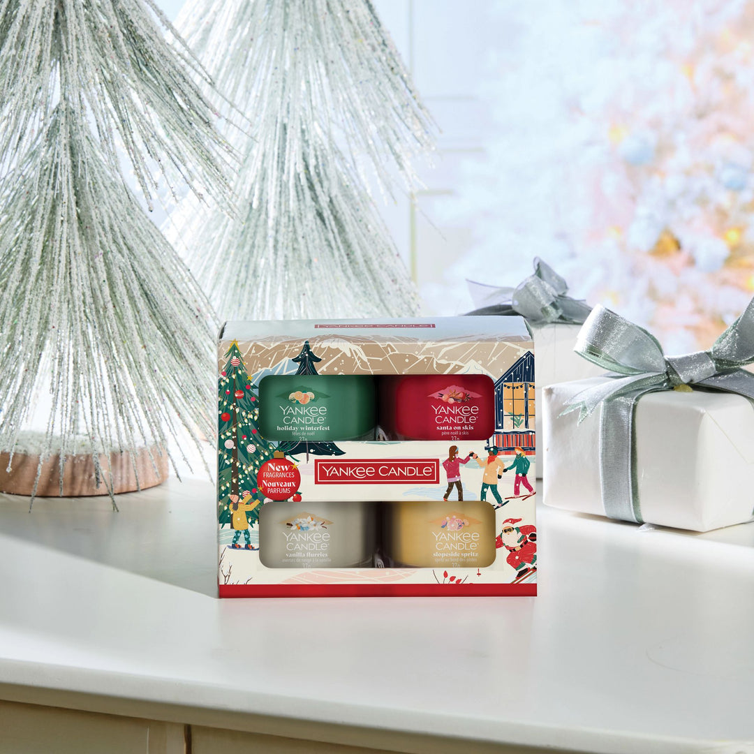 4 Mini Filled Votive Gift Set by Yankee Candle