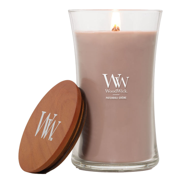Patchouli Creme Large Hourglas by WoodWick