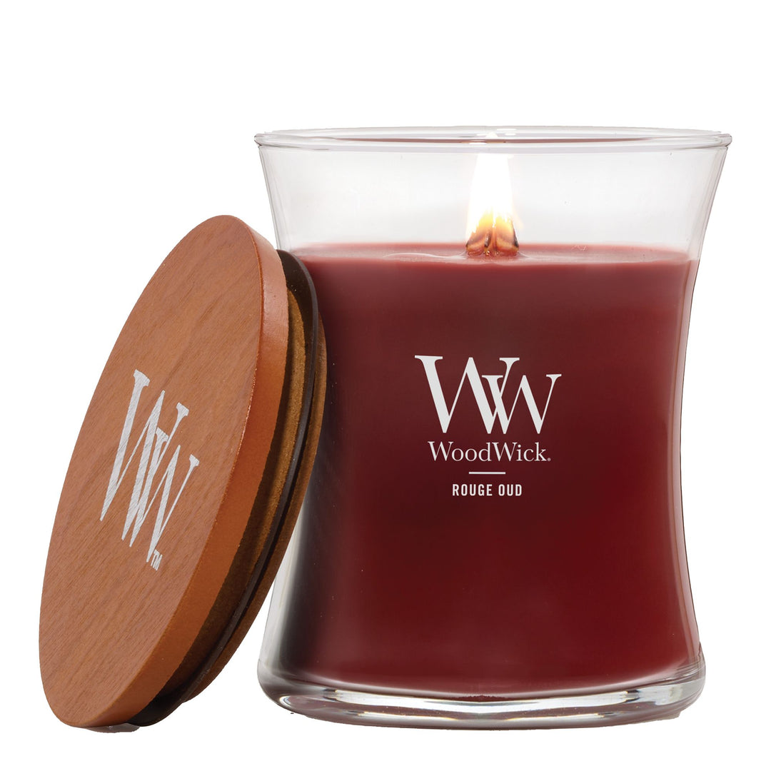 Rouge Oud Medium Hourglass by WoodWick