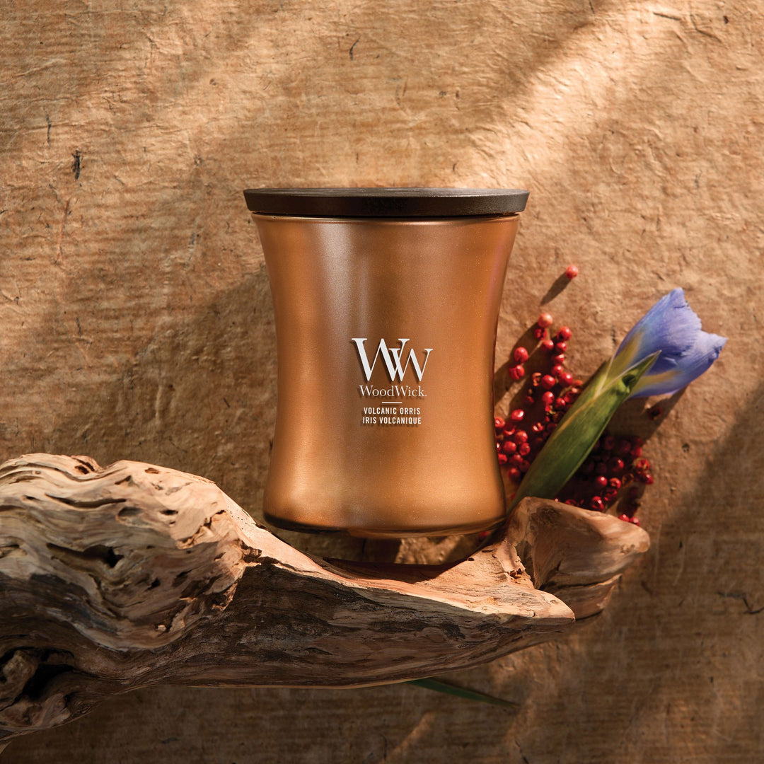 Volcanic Orris Medium Hourglass by WoodWick