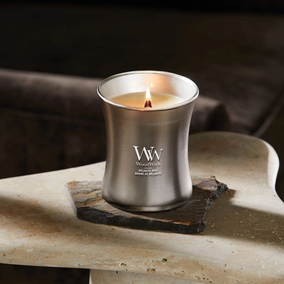 Melanite Mist Medium Hourglass by WoodWick