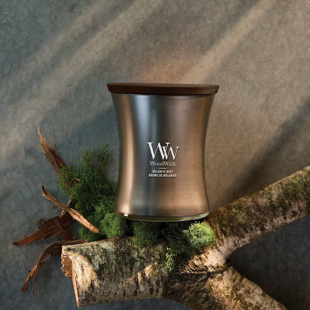 Melanite Mist Medium Hourglass by WoodWick