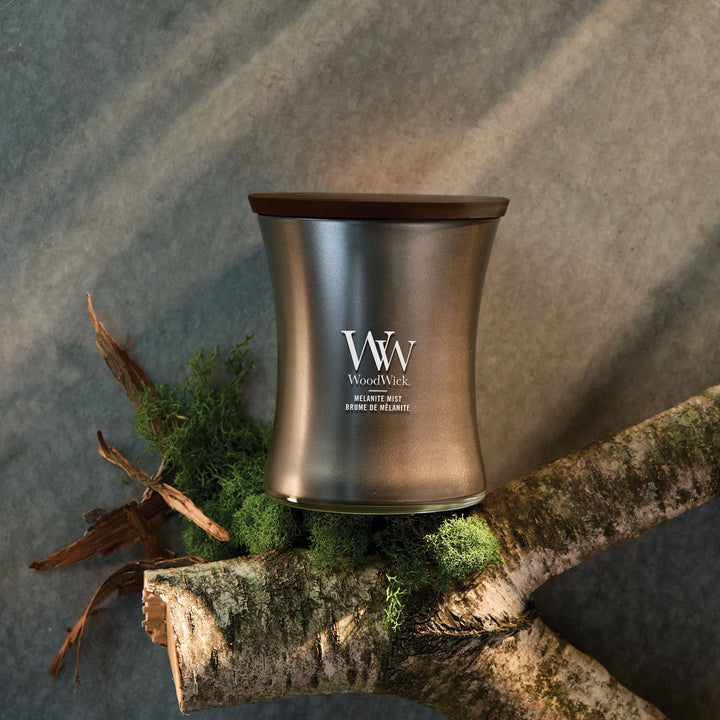 Melanite Mist Medium Hourglass by WoodWick