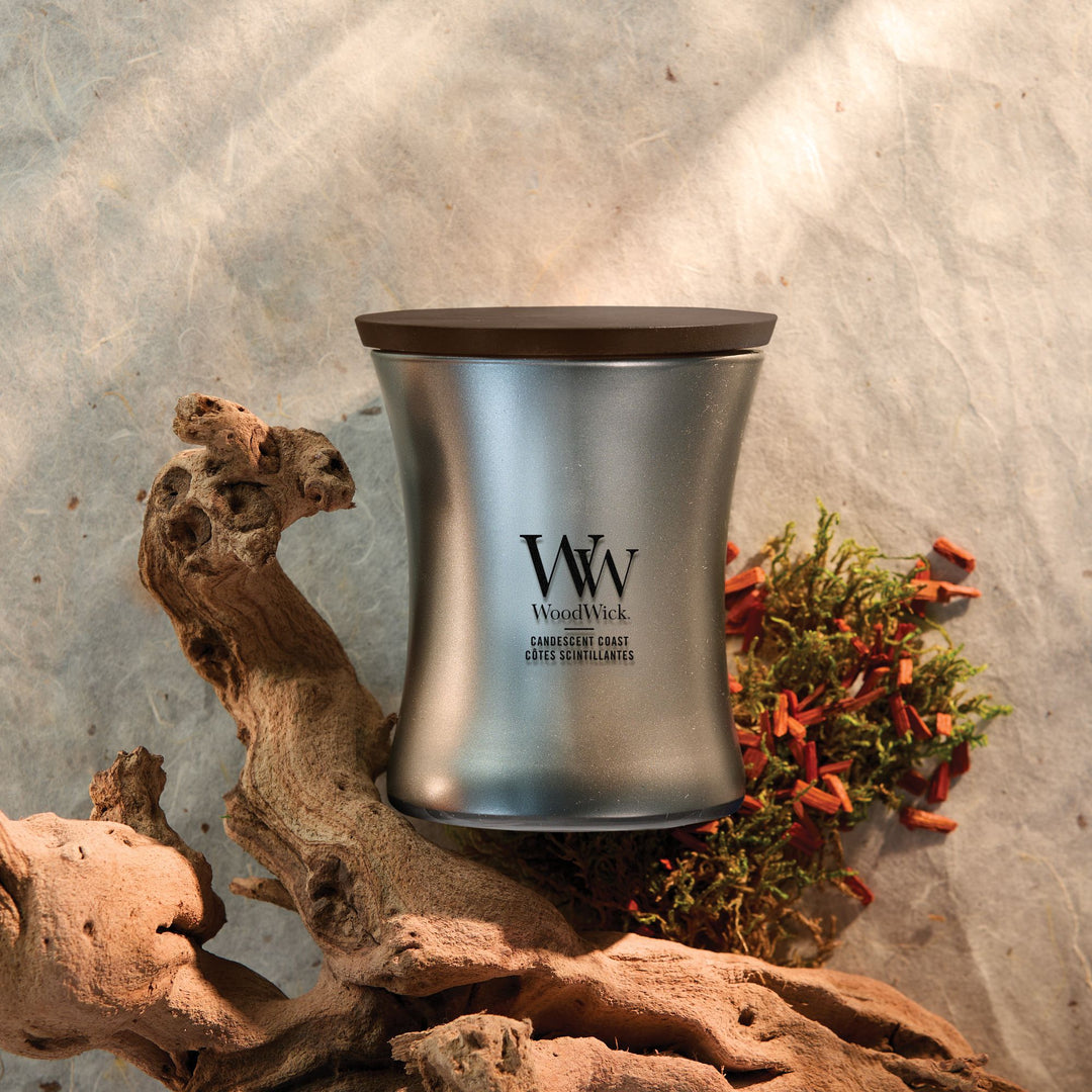 Candescent Coast Medium Hourglass by WoodWick