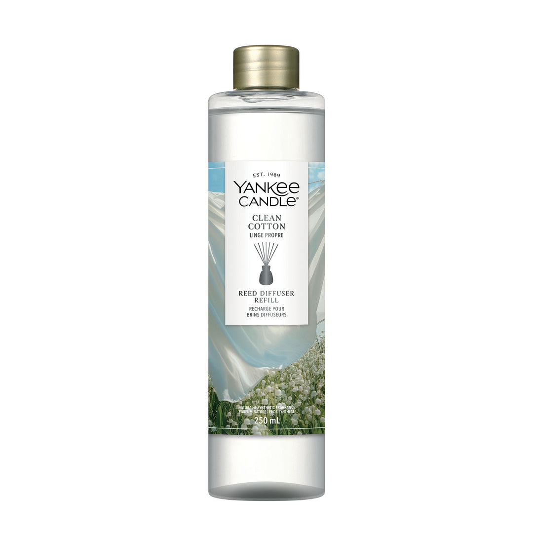 Clean Cotton Reed Diffuser Refill 200ml by Yankee Candle