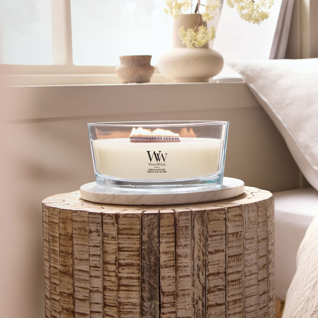 Vanilla &amp; Sea Salt Ellipse by WoodWick