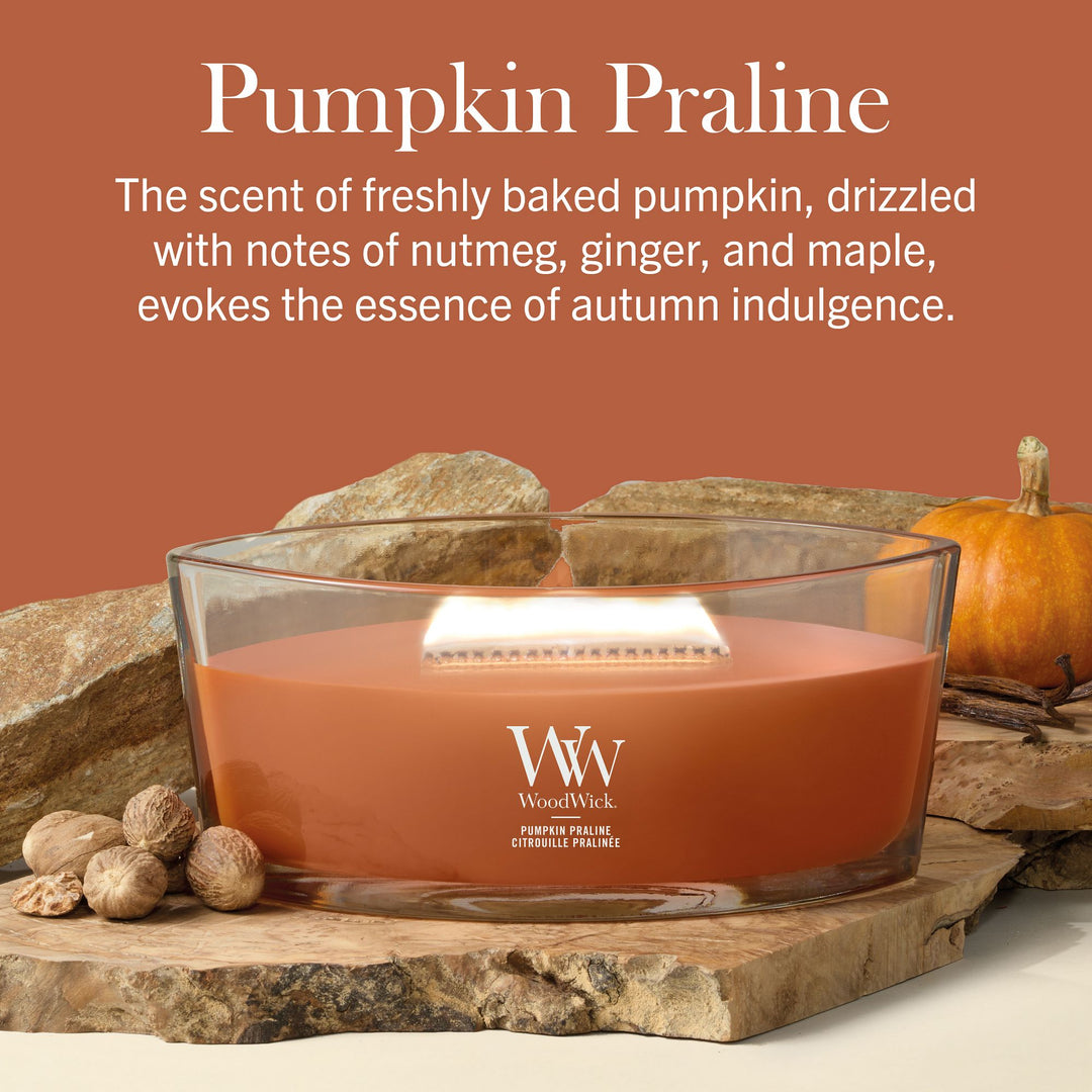 Pumpkin Praline Ellipse by WoodWick