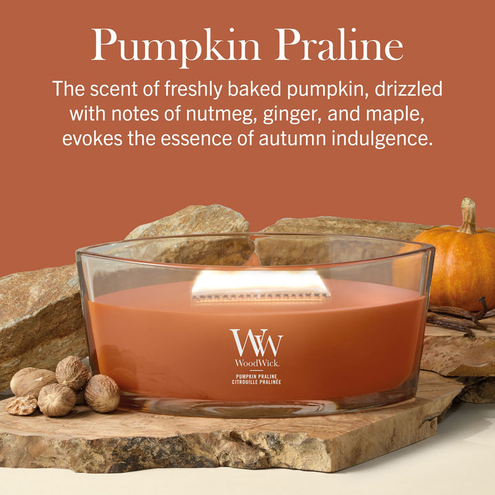 Pumpkin Praline Ellipse by WoodWick