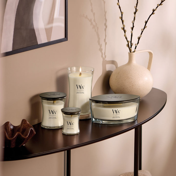 Vanilla &amp; Sea Salt Large Hourglass by WoodWick