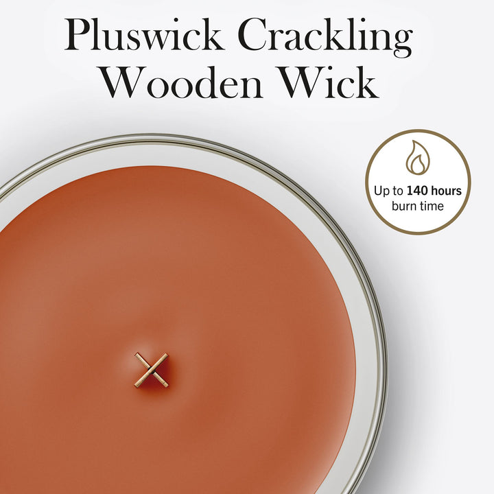 Pumpkin Praline Large Hourglass by WoodWick