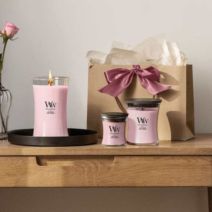 Rose Blush Mini Hourglass by WoodWick