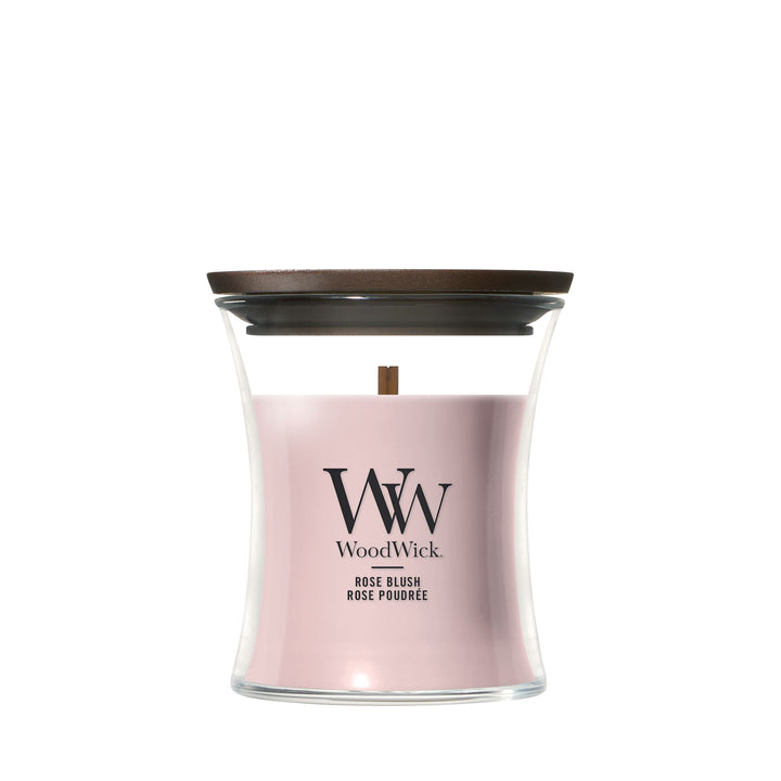 Rose Blush Mini Hourglass by WoodWick