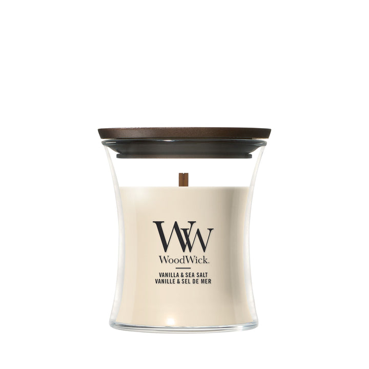 Vanilla &amp; Sea Salt Mini Hourglass by WoodWick