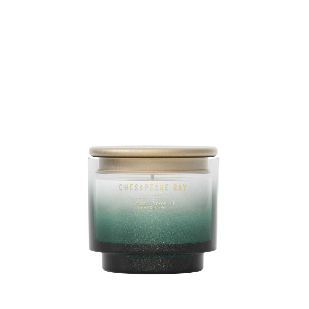 Coastal Snowfall Small Jar By Chesapeake Bay