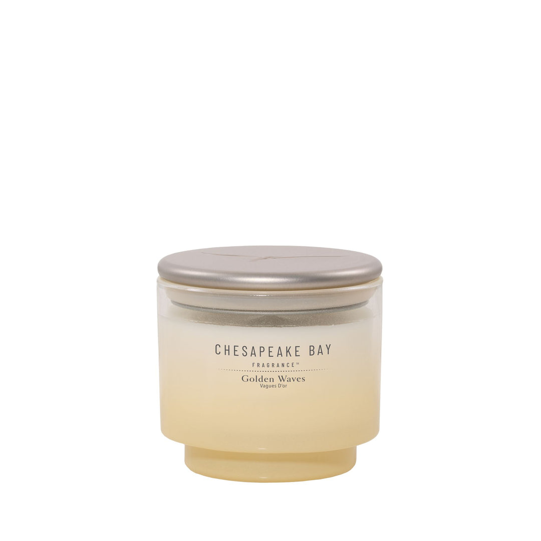 Golden Waves Small Candle by Chesapeake Bay