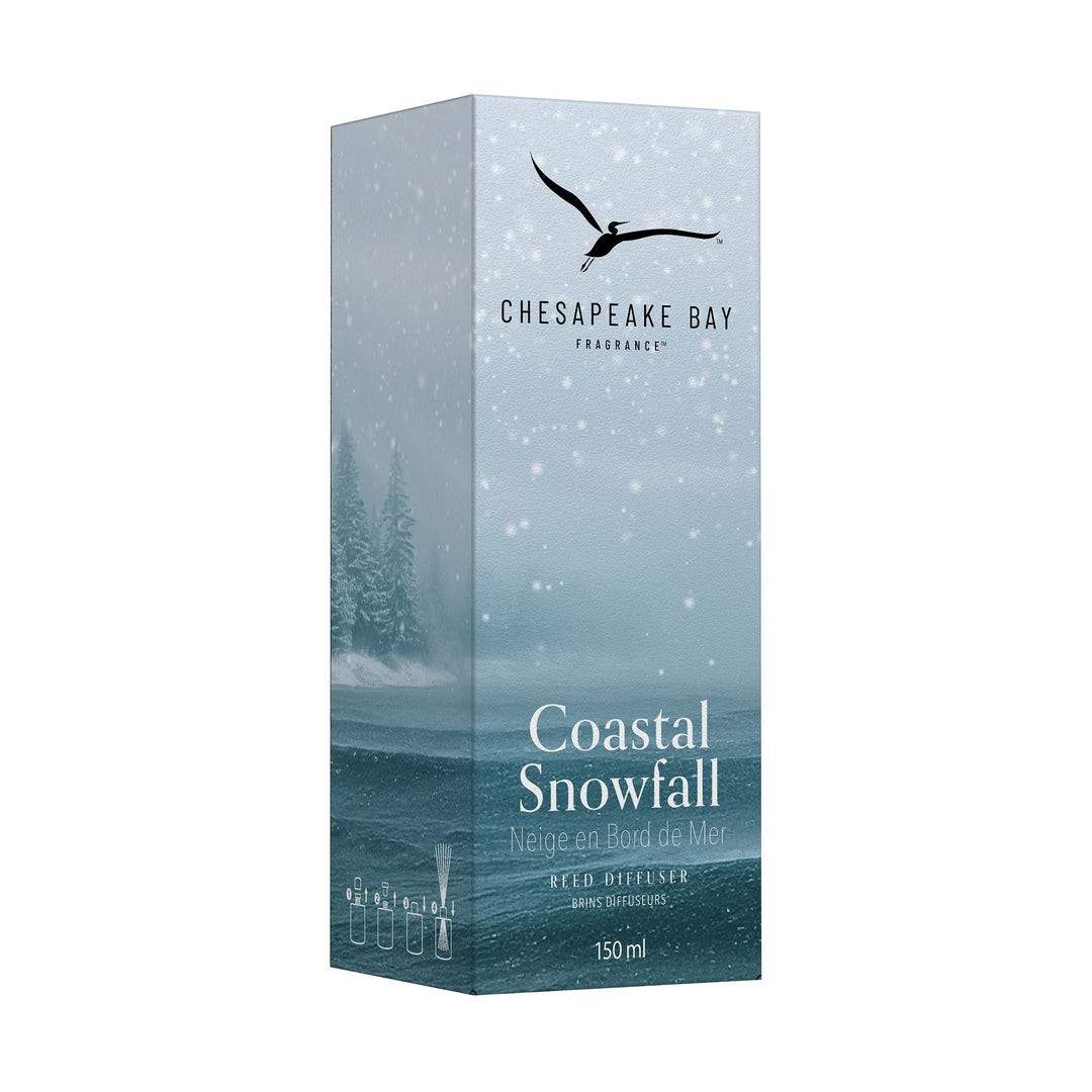 Coastal Snowfall Reed Diffuser By Chesapeake Bay
