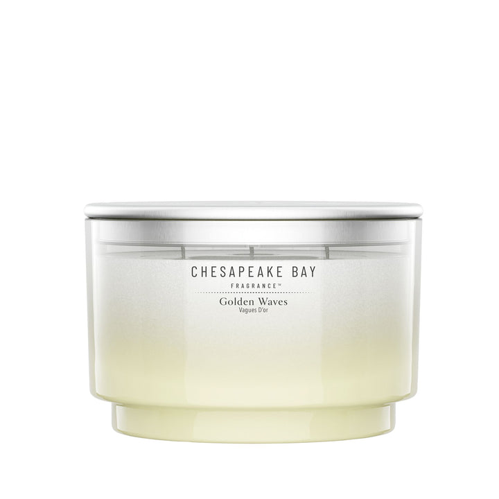 Golden Waves 3 Wick Candle by Chesapeake Bay