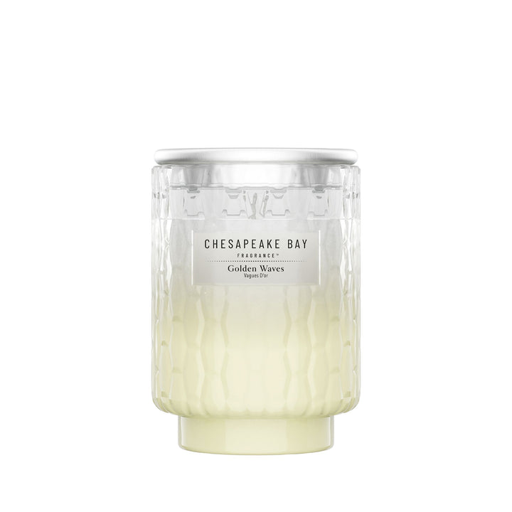 Golden Waves Medium Candle by Chesapeake Bay