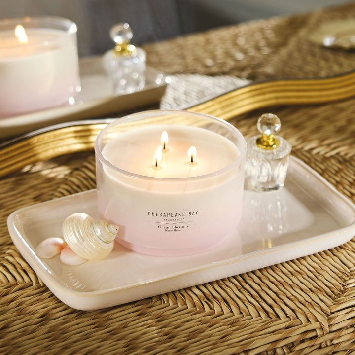 Ocean Blossom 3 Wick Candle by Chesapeake Bay