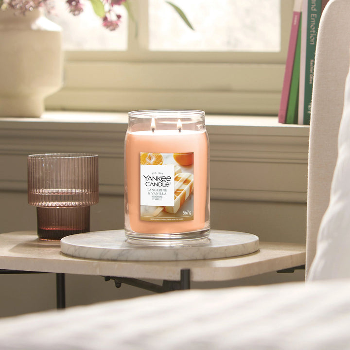 Tangerine &amp; Vanilla Signature Large Jar by Yankee Candle