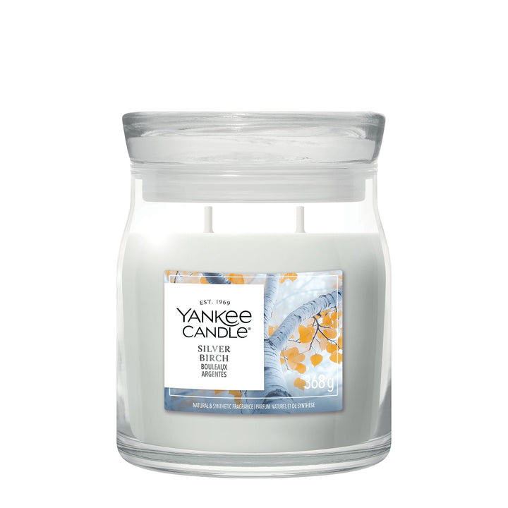 Silver Birch Signature Medium Jar by Yankee Candle