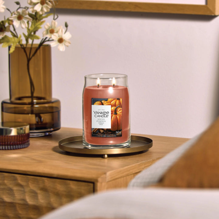 Spiced Pumpkin Signature Large Jar by Yankee Candle