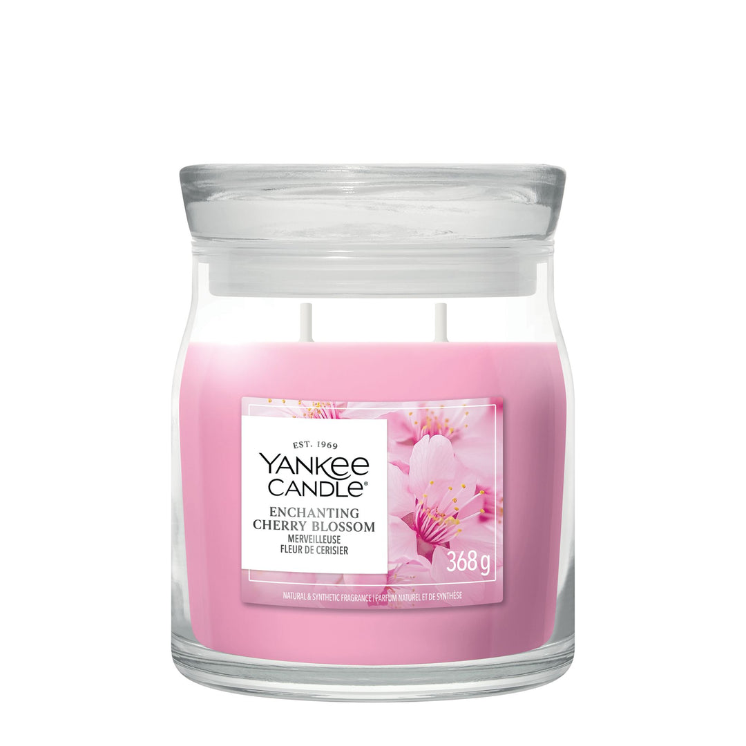 Enchanting Cherry Blossom Signature Medium Jar Yankee Candle