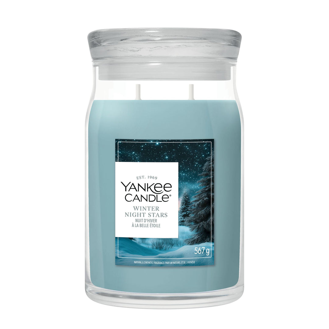 Winter Night Stars Signature Large Jar by Yankee Candle