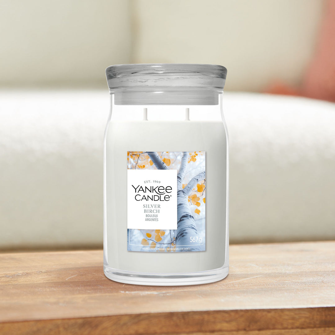 Silver Birch Signature Large Jar by Yankee Candle
